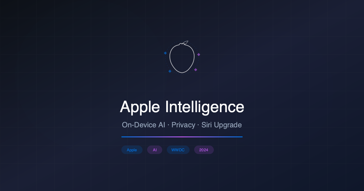 Apple WWDC 2024: Apple Intelligence ile Kişisel Yapay Zeka Çağı