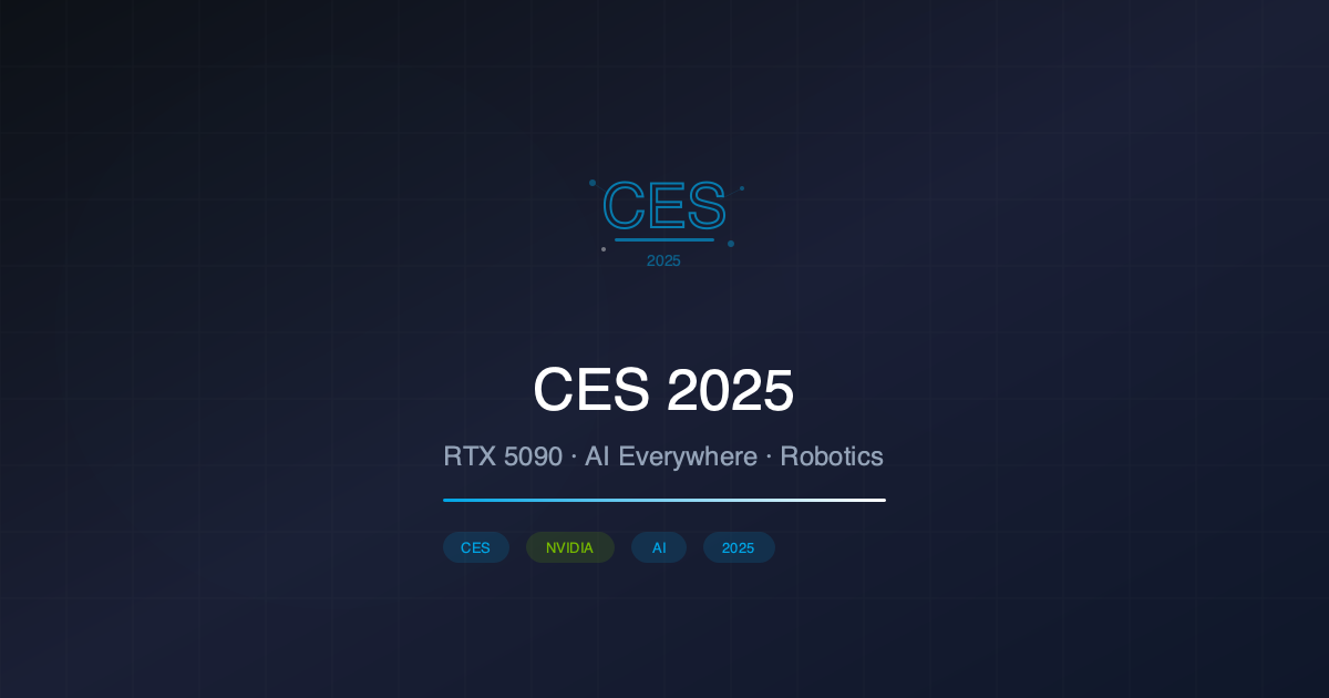 CES 2025: NVIDIA RTX 5090, AI PC'ler ve Robotik Devrimi