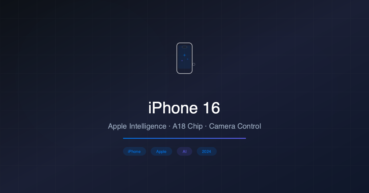 iPhone 16 Tanıtıldı: Apple Intelligence Cebe Sığdı