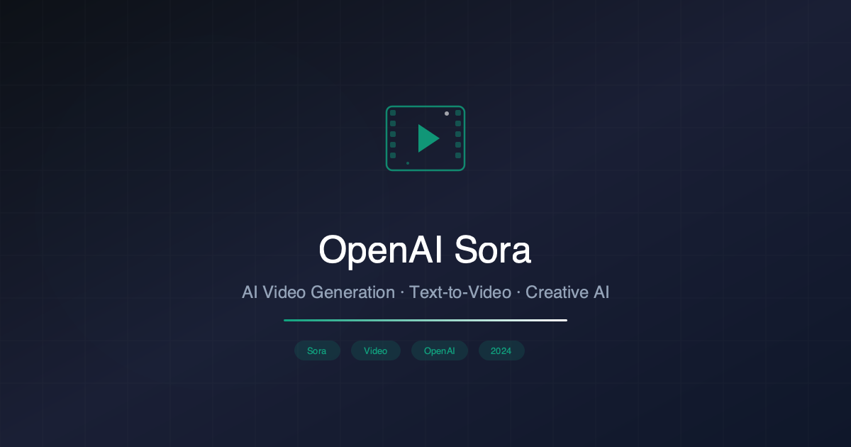 OpenAI Sora'yı Tanıttı: Metinden Gerçekçi Video Üretimi Artık Mümkün